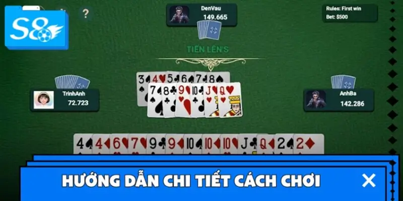 Hướng dẫn chi tiết cách chơi game đổi thưởng Tiến Lên Miền Nam