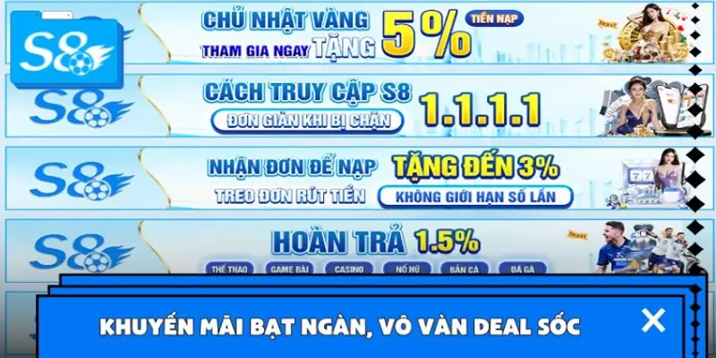 Khuyến mãi bạt ngàn, vô vàn deal sốc